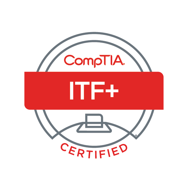 CompTIA ITF+ certification badge